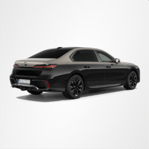 BMW 740d xDrive G70 M Sport (bitono, Iconic Glow iluminada)